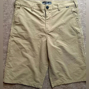 Hurley Shorts Boys Size 20 Youth Khaki Tan Beige